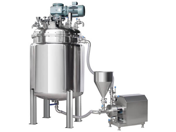 RB Vacuum Emulsifier Mixer Without Hydraulics - Ginhong