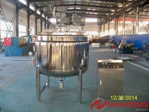 Ginhong Finished a 1000L Steam Jacketed Cooker for a Food Company in New Zealand