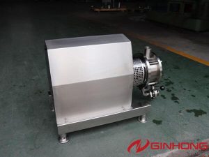 Ginhong Produced One ZX-7.5kw High Shear Pump for Making Environmental Protection Materials