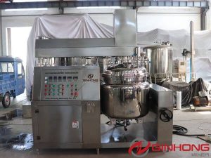 RS-200L Vacuum Emulsifying Machine Delivered to Hebei Province