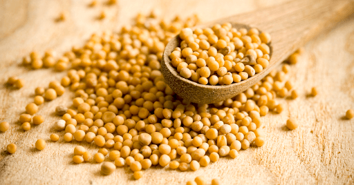 mustard seeds in a bowl
